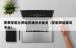 大庆新泰智能化网站搭建技术指导（智能网站建设平台）